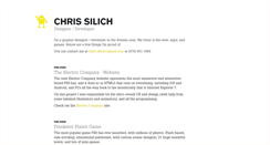 Desktop Screenshot of chrissilich.com