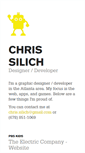 Mobile Screenshot of chrissilich.com